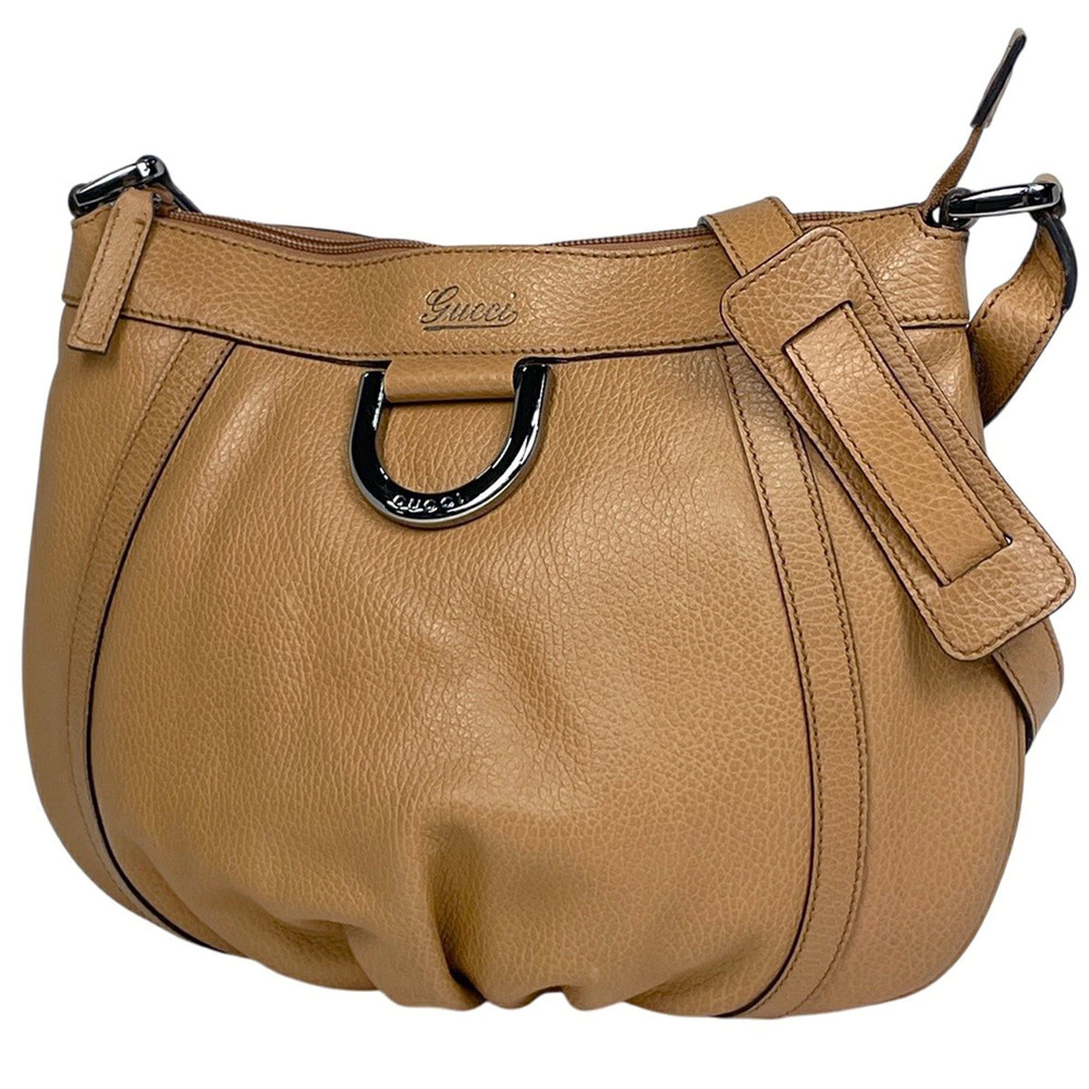 Gucci GG shoulder bag Abbey leather Beige Cream